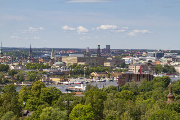 Utsikt över Skansen från Bredablick