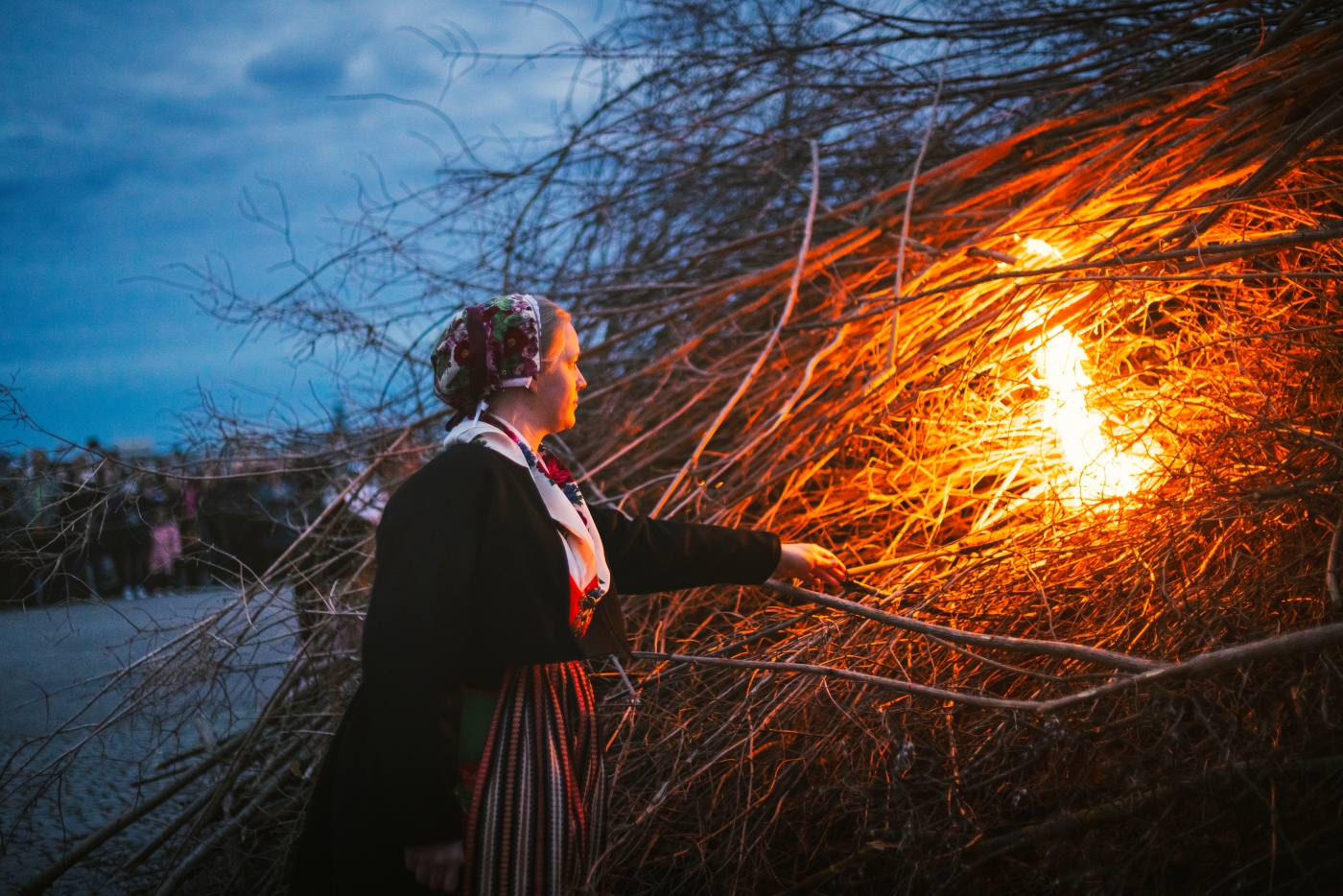 Valborg på Skansen