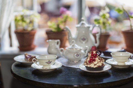 Fika på Petissan
