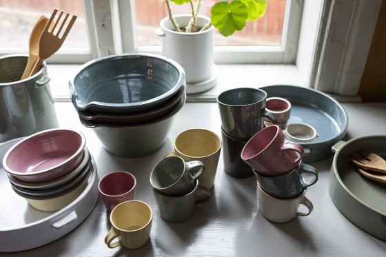 Pottery collection